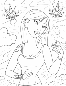 Free princess stoner Coloring Pages