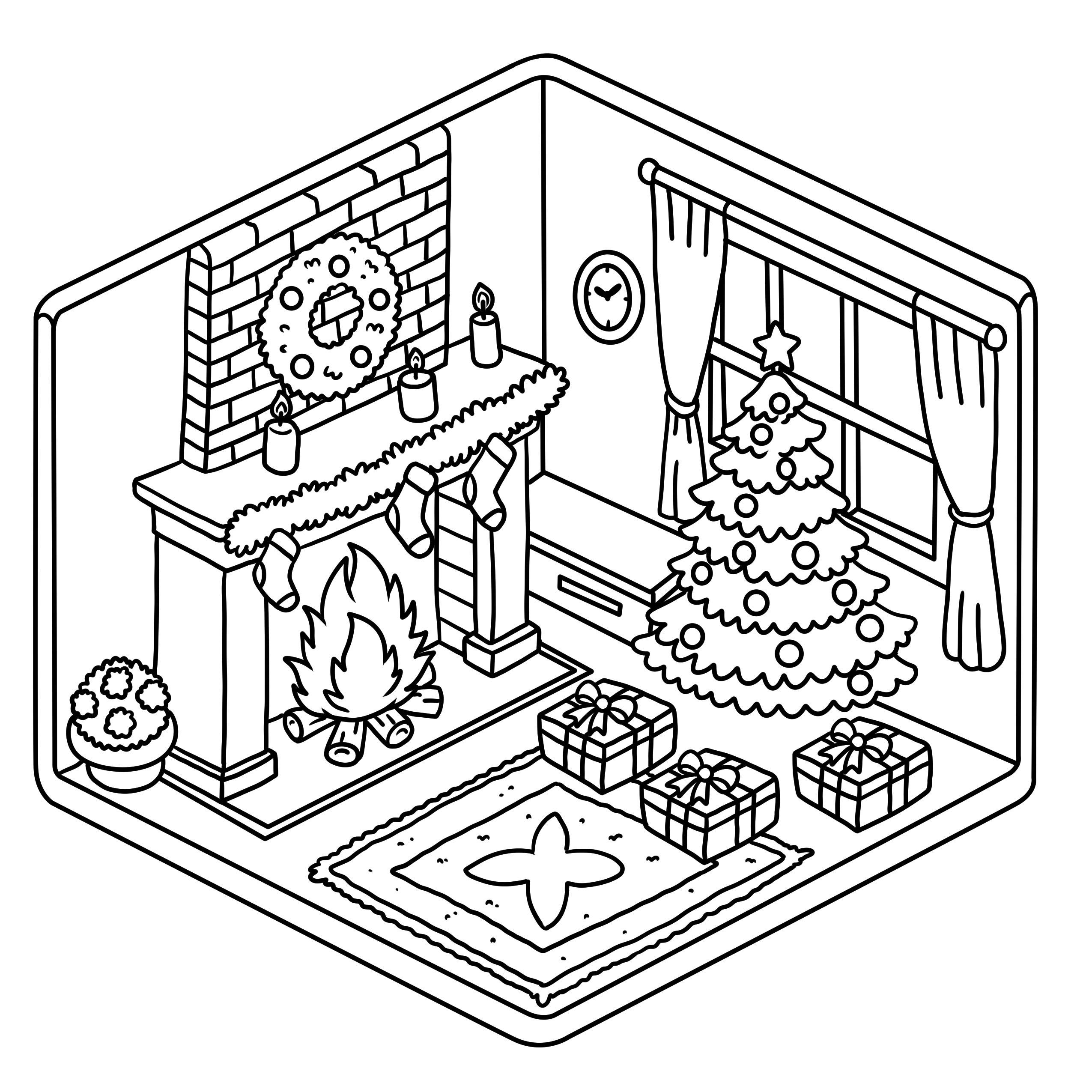 Cozy Corner Coloring Pages Cozy Corner Coloring Pages