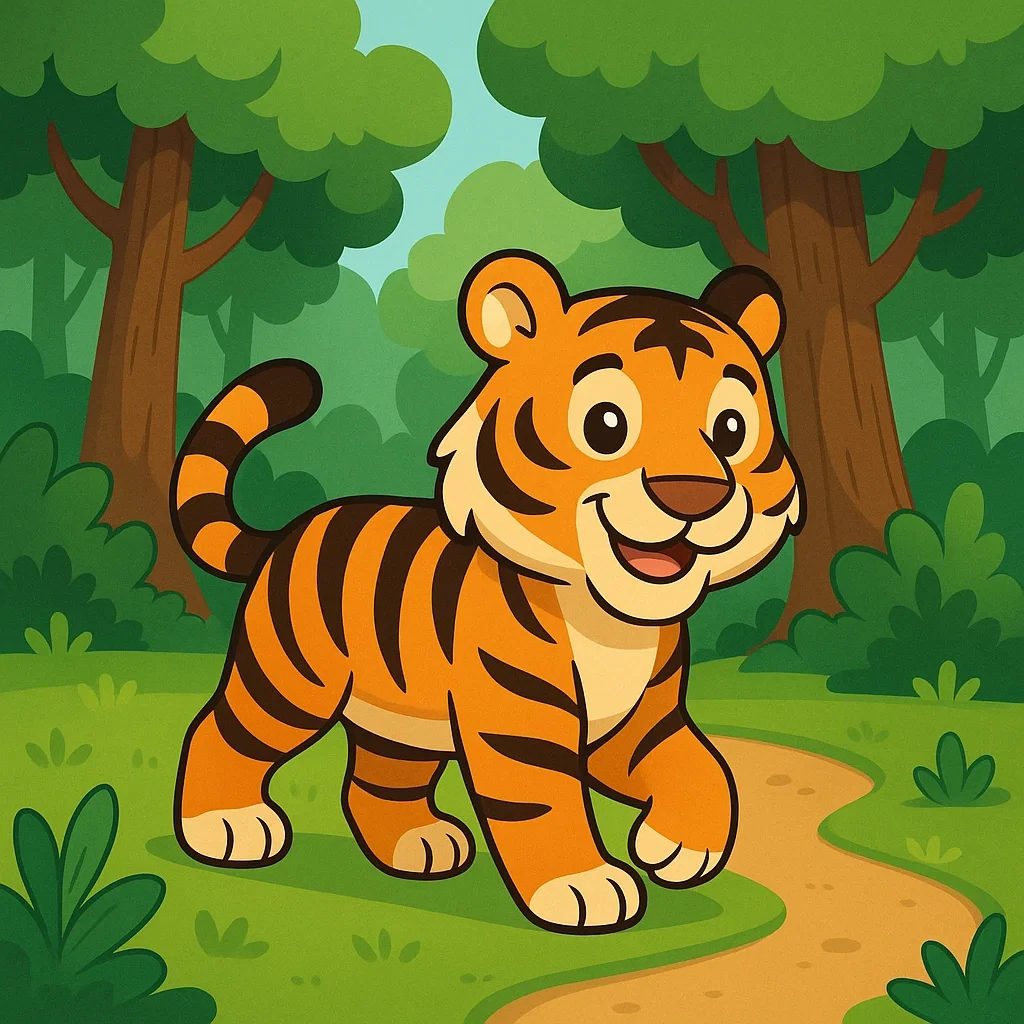 Animals bold and easy Coloring Pages