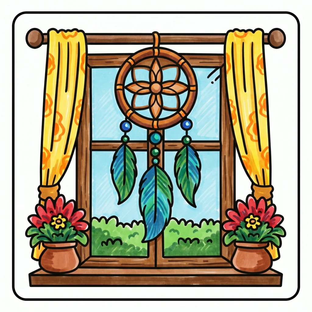 Cozy Girl Coloring Pages